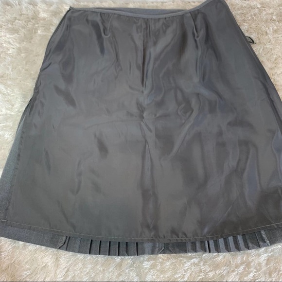 Grey Pleated Sz 6 Career Stretch Separates - Picture 6 of 6